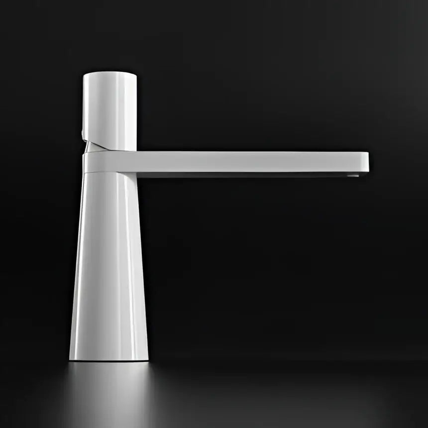 Modern black & grey brass basin faucet bathroom mixer tap