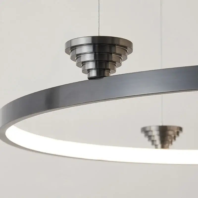 Modern black italian style led pendant light for living room