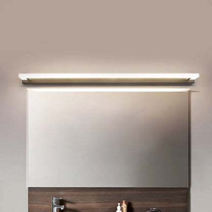 DecorBites™ Modern Black LED Bathroom Vanity Light with Acrylic Shade - Warm/White Light