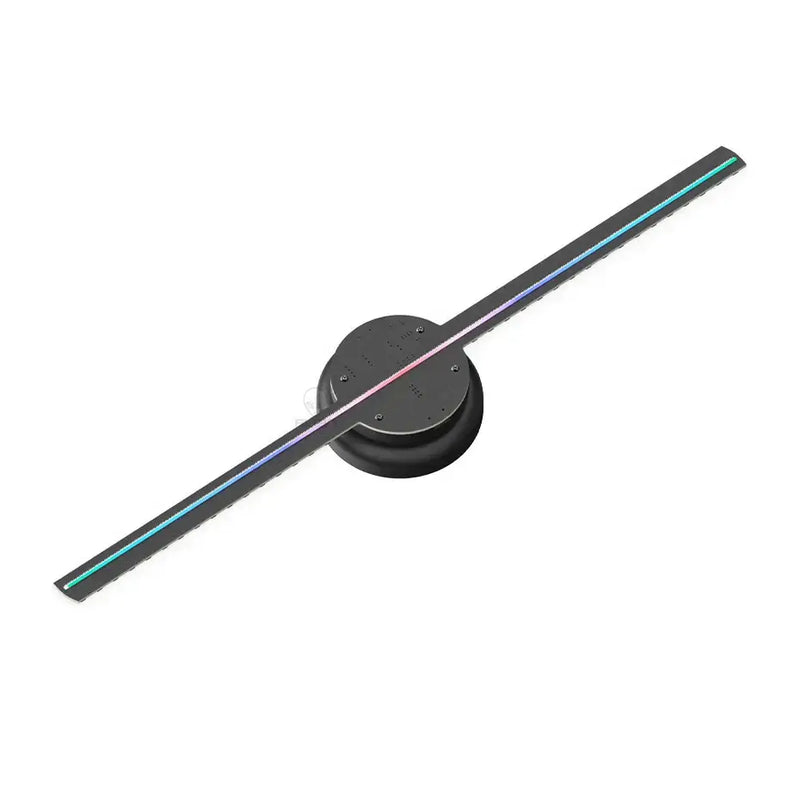 Modern black led hologram fan projector retail display living room