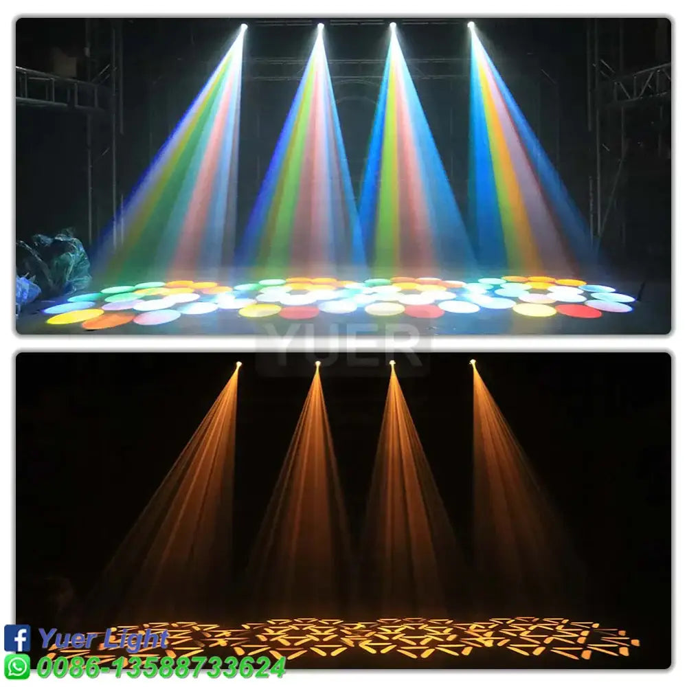 Modern black led moving head light – party room mini beam rgbw