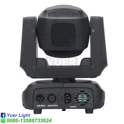 Modern black led moving head light – party room mini beam rgbw