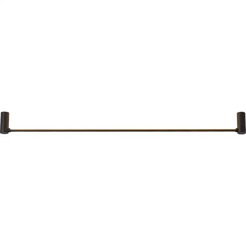 Modern black led strip wall lamp for minimalist living room glow