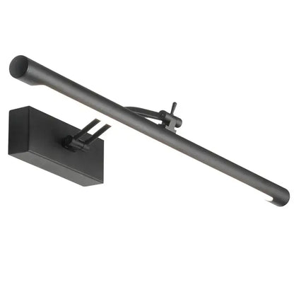 Modern black led vanity wall lamp with adjustable arm bathroom