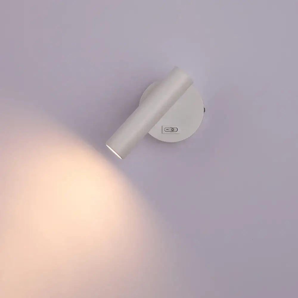 Modern black led wall lamps adjustable bedroom reading light