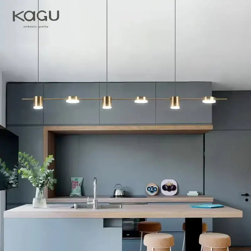 Modern black linear dimmable led ceiling chandelier dining room