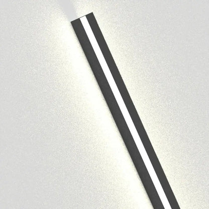 Modern black linear led wall lights dimming – bedroom sconce