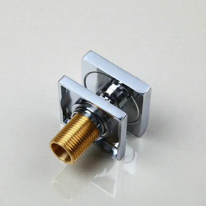 Modern black massage shower faucet bathroom 6 jets control valve
