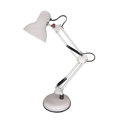 Modern black metal adjustable swing arm desk lamp bedroom office