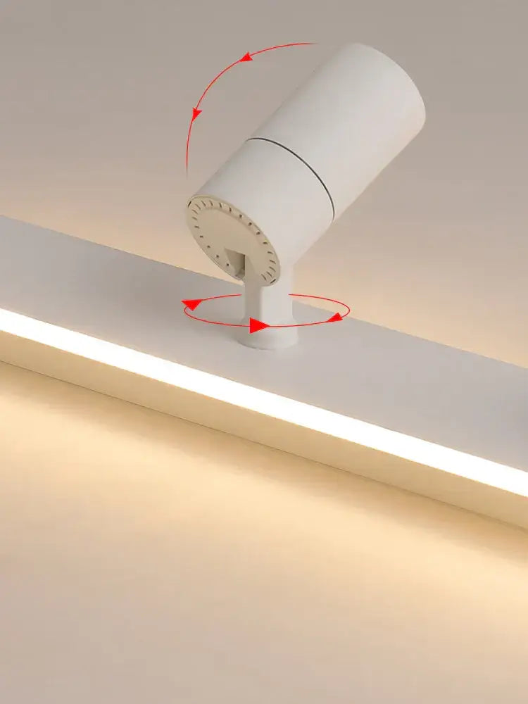 Modern black metal led ceiling lamp – living room track lighting