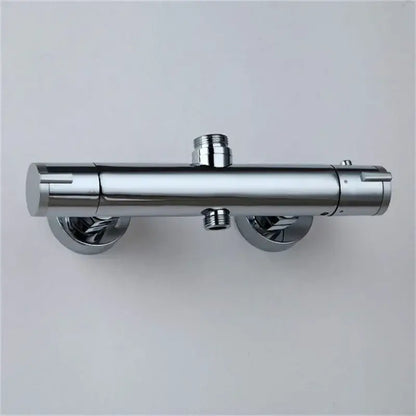 Modern black mixer valve bathroom pipe fitting