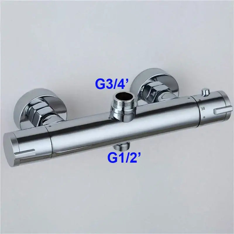 Modern black mixer valve bathroom pipe fitting