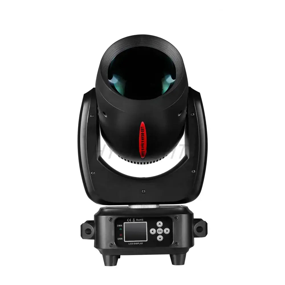 Modern black moving head light spotlight with lcd – party room