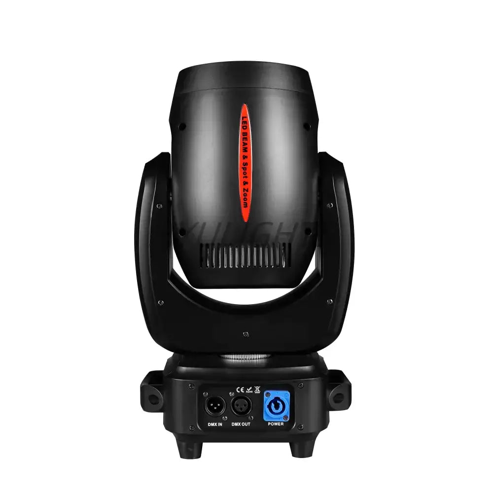 Modern black moving head light spotlight with lcd – party room