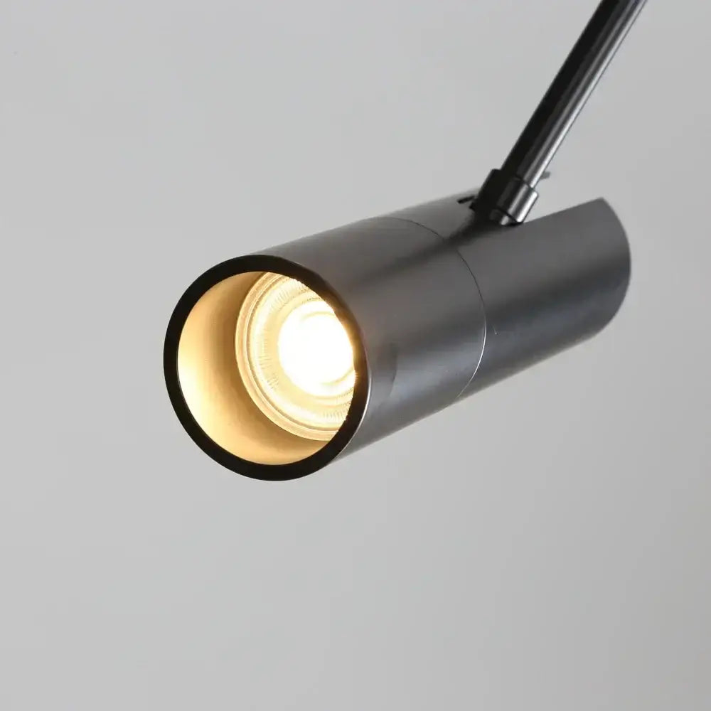 Modern black nordic pendant chandelier dining room adjustable light