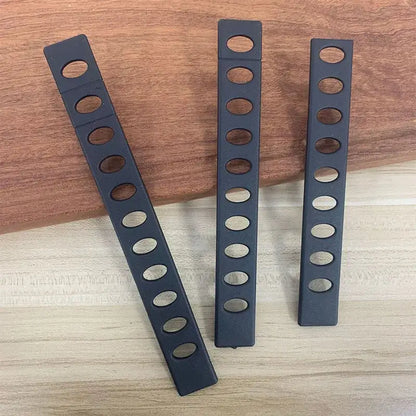 Modern black patterned knife blade protector set kitchen sheath
