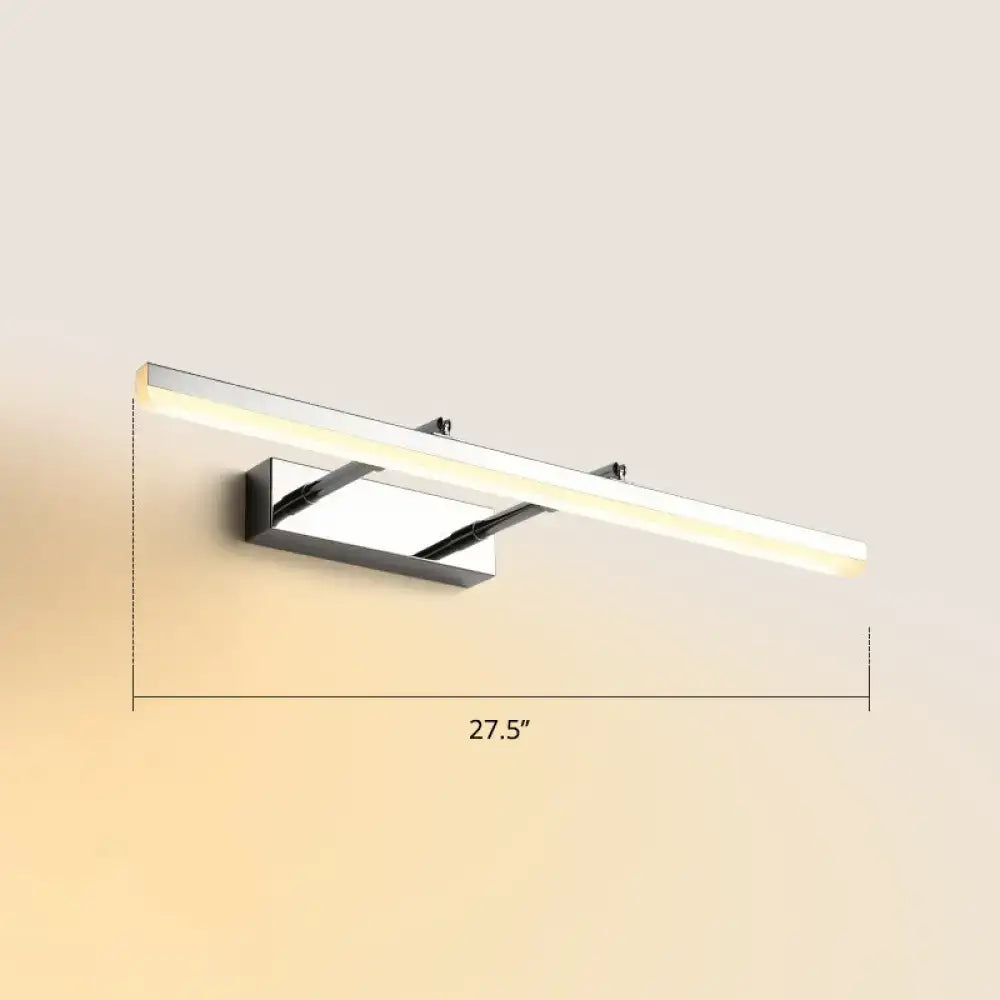 Modern black pivoting bar led wall mount – bedroom vanity light