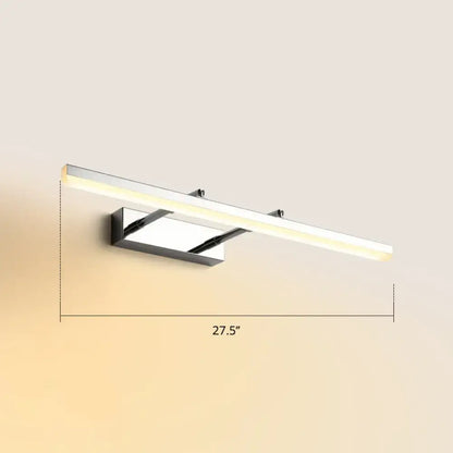 Modern black pivoting bar led wall mount – bedroom vanity light