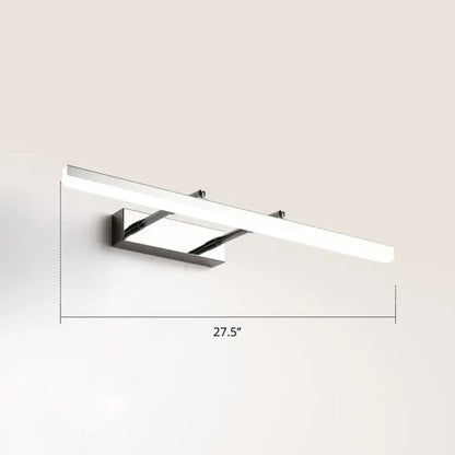 Modern black pivoting bar led wall mount – bedroom vanity light