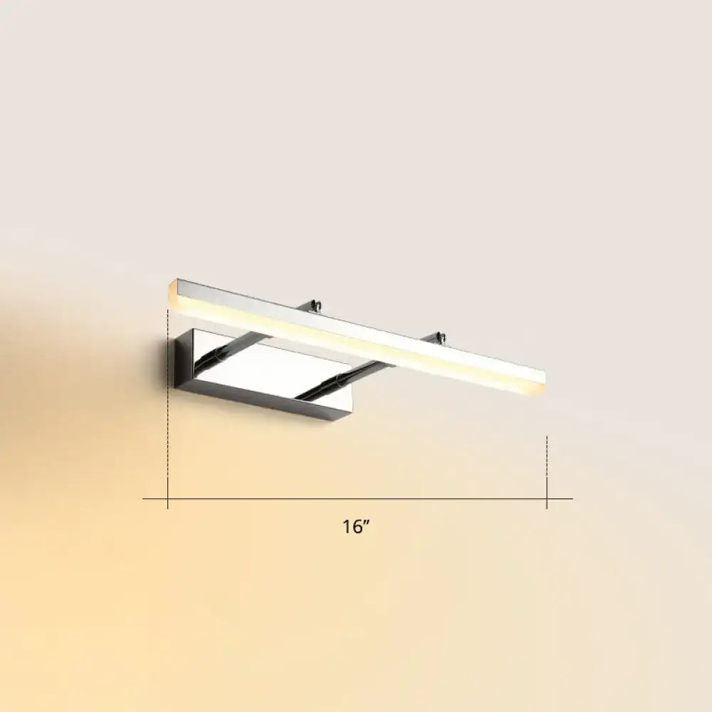Modern black pivoting bar led wall mount – bedroom vanity light