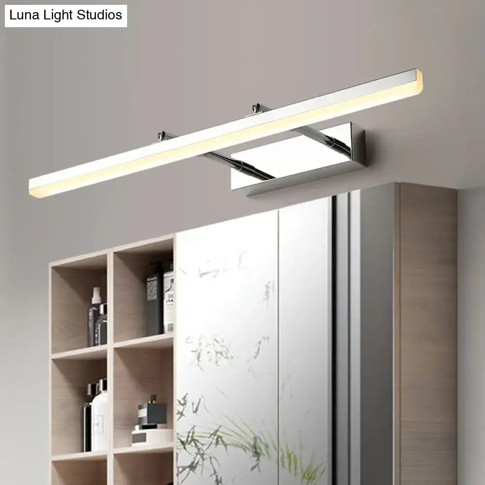 Modern black pivoting bar led wall mount – bedroom vanity light