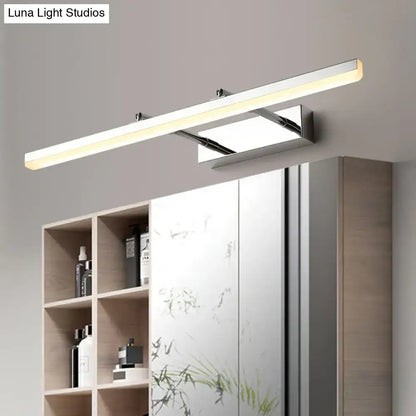 Modern black pivoting bar led wall mount – bedroom vanity light