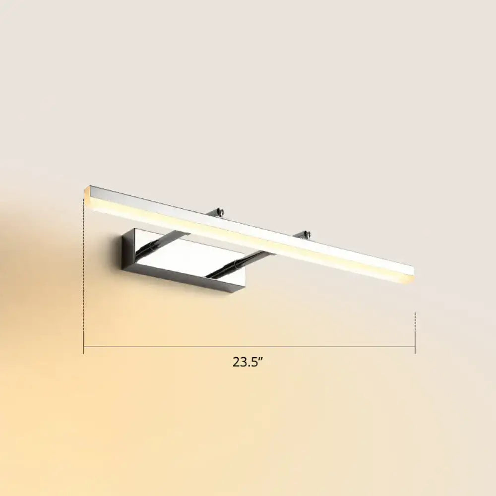 Modern black pivoting bar led wall mount – bedroom vanity light