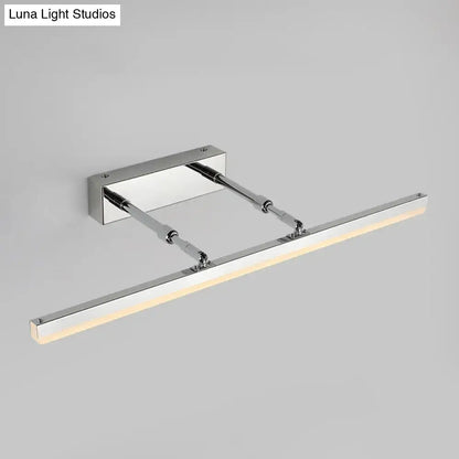 Modern black pivoting bar led wall mount – bedroom vanity light