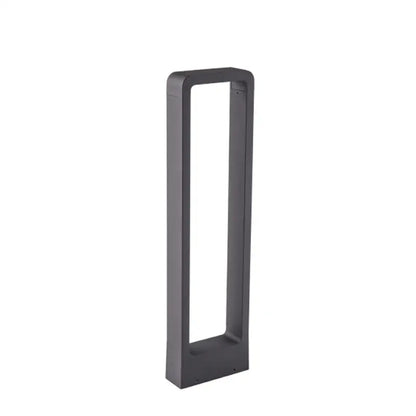 Modern black rectangular led lawn light garden landscape lamp
