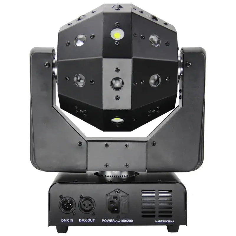 Modern black rgbw laser football light party room moving head