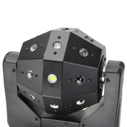 Modern black rgbw laser football light party room moving head