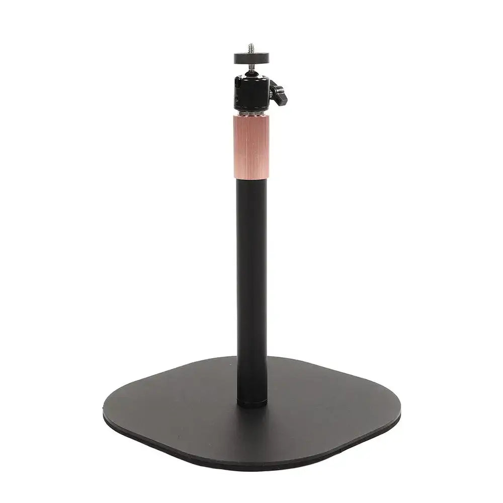 Modern black & rose gold adjustable height monitor stand office accessory