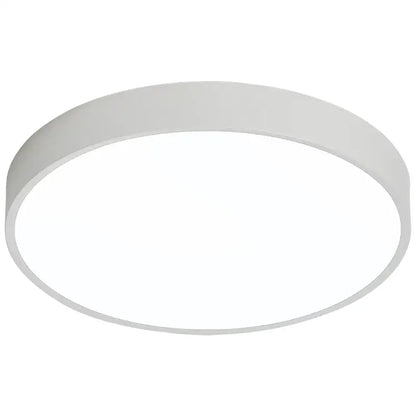 Modern black round dimmable led ceiling light for bedroom