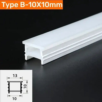 Modern black silicone tube flexible led channel outdoor light