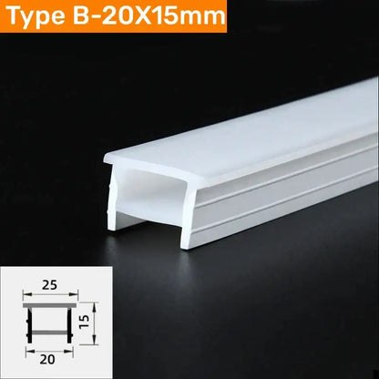 Modern black silicone tube flexible led channel outdoor light