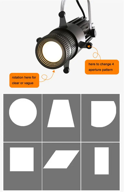 Modern black & silver adjustable led track spotlights gallery light