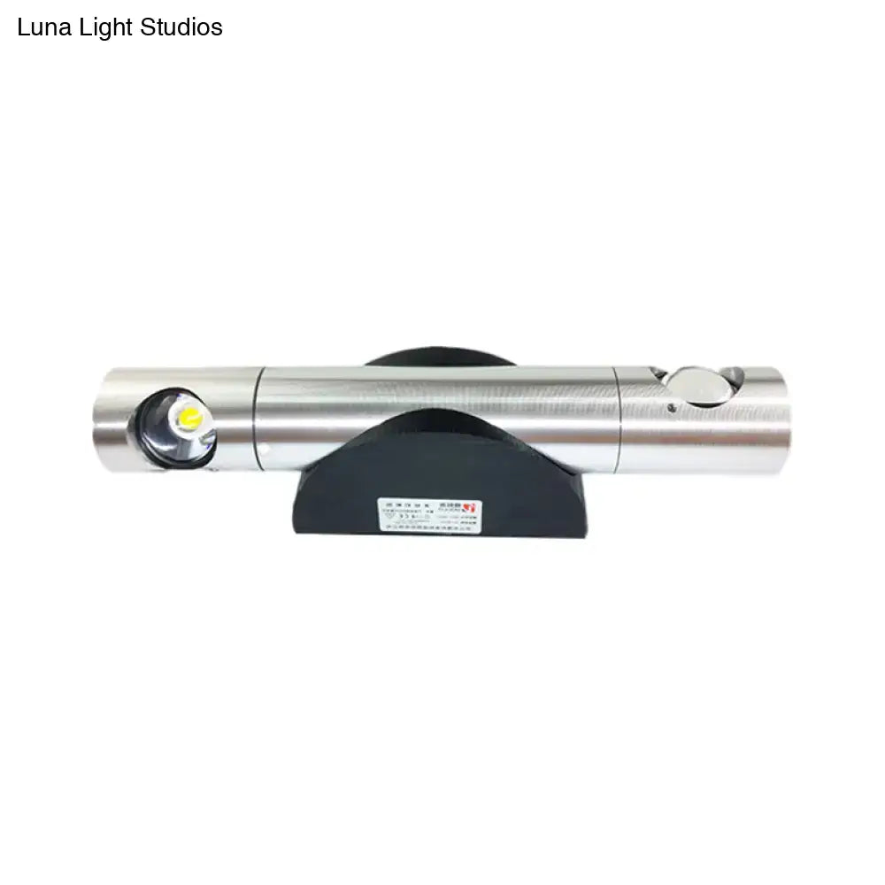 Modern black & silver light fixture living room warm white lighting