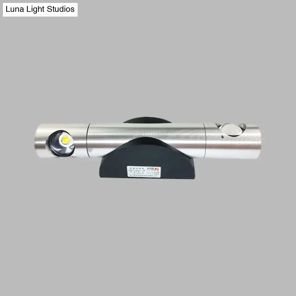 Modern black & silver light fixture living room warm white lighting