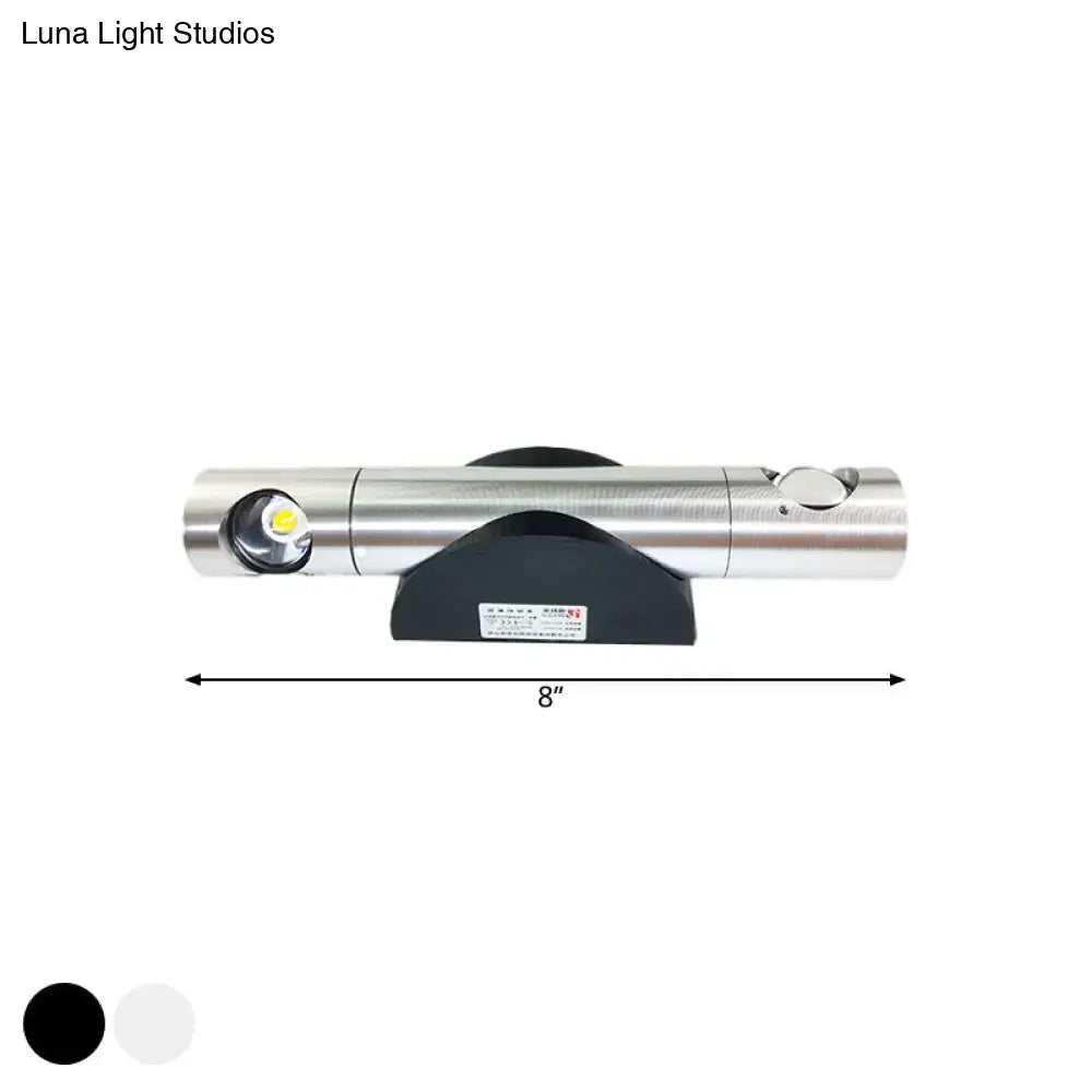Modern black & silver light fixture living room warm white lighting