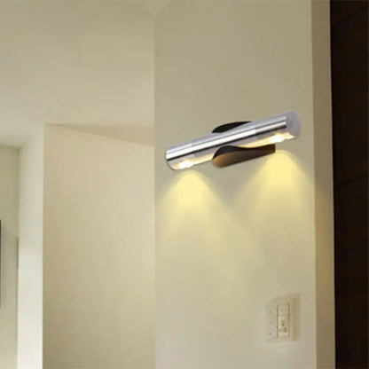 Modern black & silver light fixture living room warm white lighting