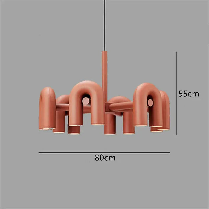 Modern black & silver minimalist tube wall lamp bedroom sconce