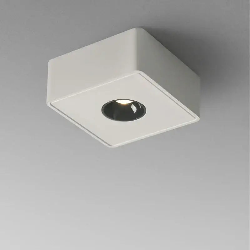 Modern black square led ceiling light living room recessed fixture