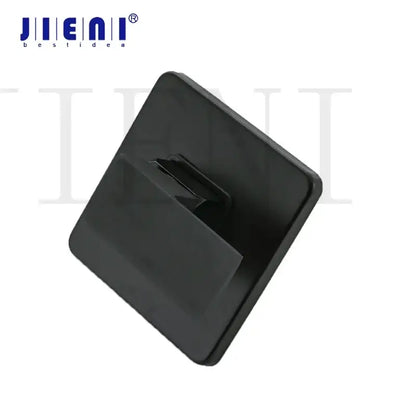 Modern black square wall mounted bathroom hook