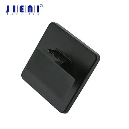 Modern black square wall mounted bathroom hook