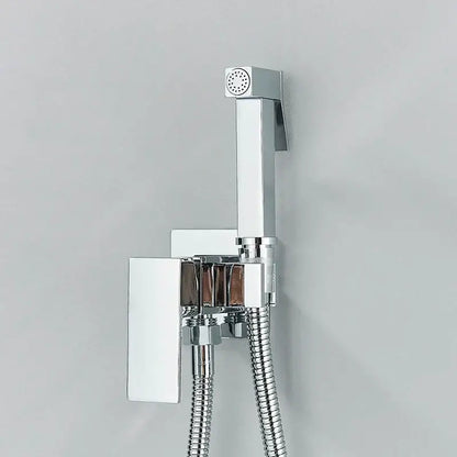 Modern black & stainless steel brass bidet faucet bathroom sprayer