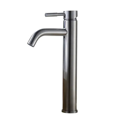 Modern black stainless steel single handle faucet bathroom mixer
