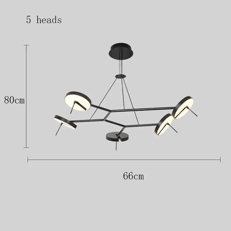Modern black telescopic wall lamp for bedroom minimalist lighting