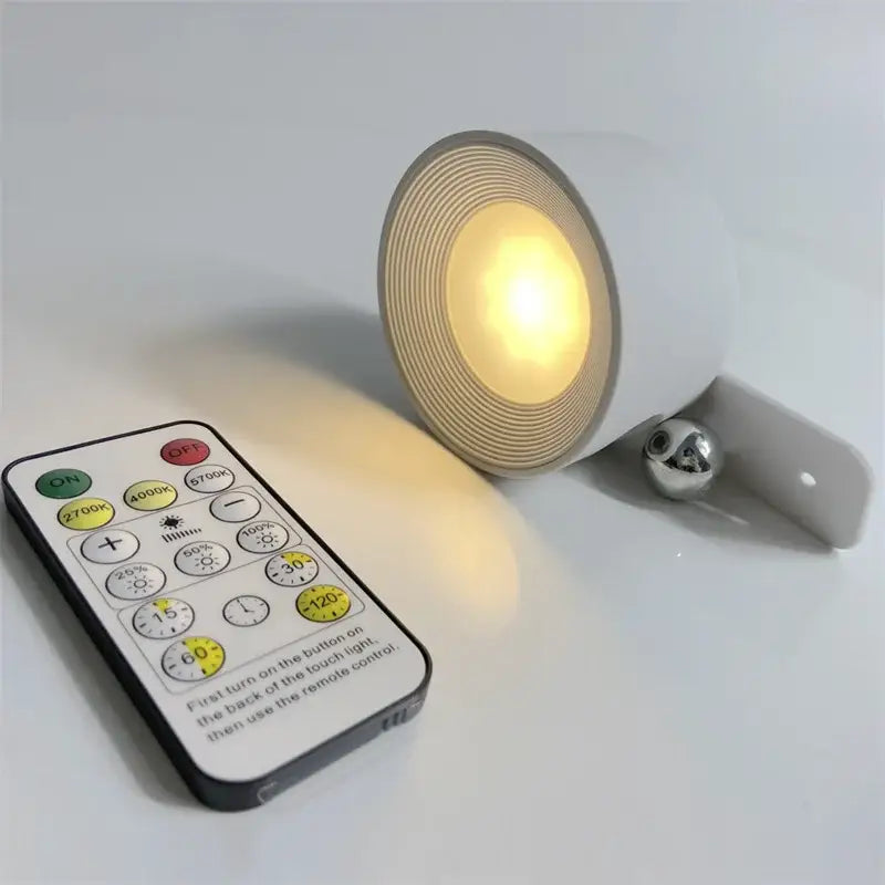 Modern black textured led wall light bedroom usb lamp
