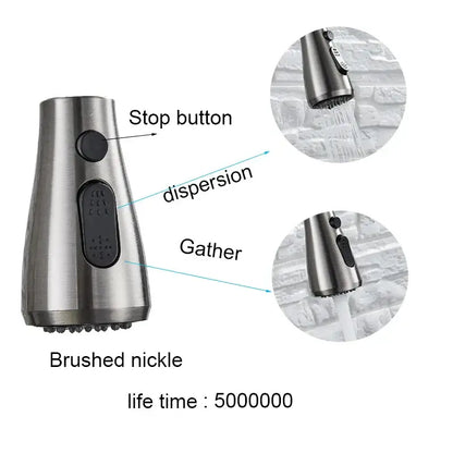Modern black touch sensor kitchen faucet with curved spout
