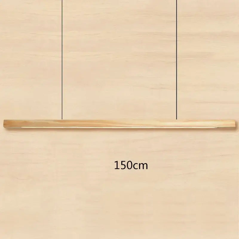 Modern black walnut led pendant light for dining room